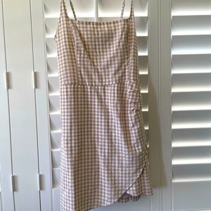 Abercrombie NWT checker mini dress MT